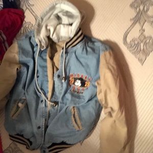 Vintage mickey mouse varsity jacket